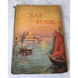 Vintage Scrapbook 1937-38 Hollywood Stars International Pilots News Clippings